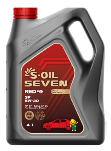S-OIL 7 RED #9 SP 0W-30, 5W-30